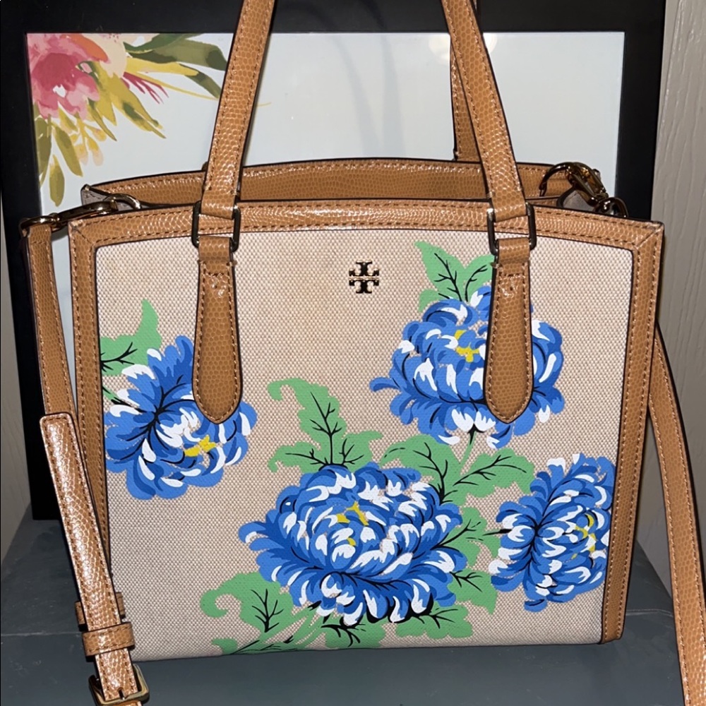 Tory Burch Floral Tote